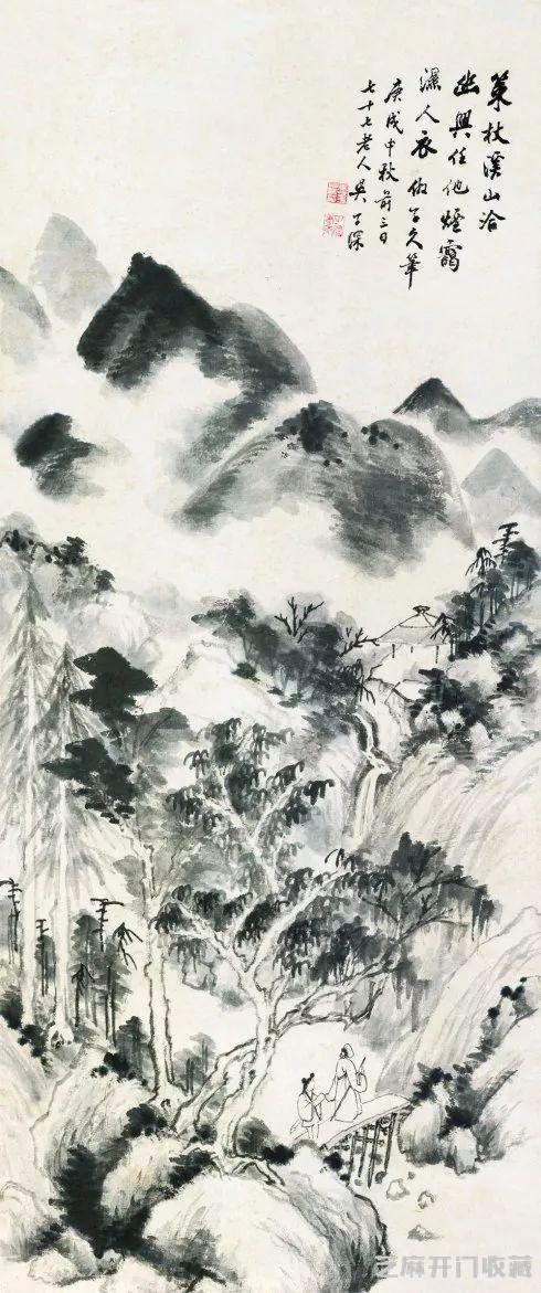 吴子深｜为中国美术史留下浓重的一笔（90幅）