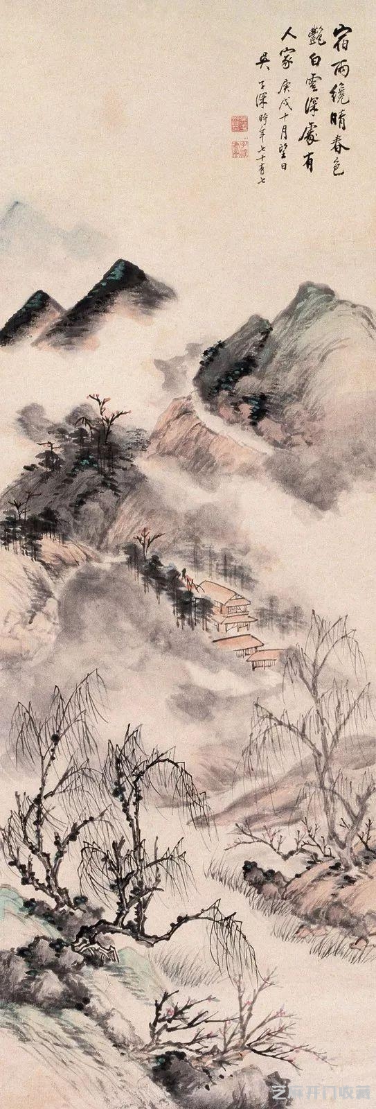 吴子深｜为中国美术史留下浓重的一笔（90幅）