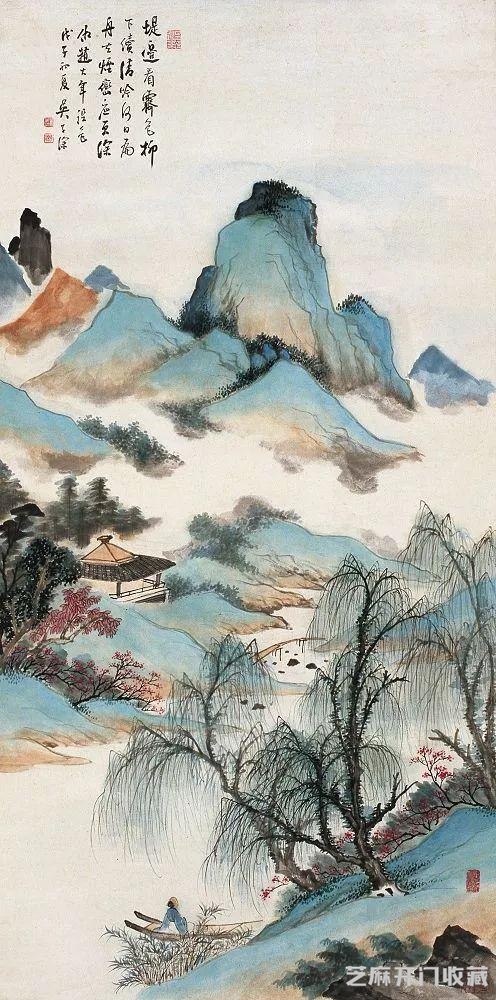 吴子深｜为中国美术史留下浓重的一笔（90幅）