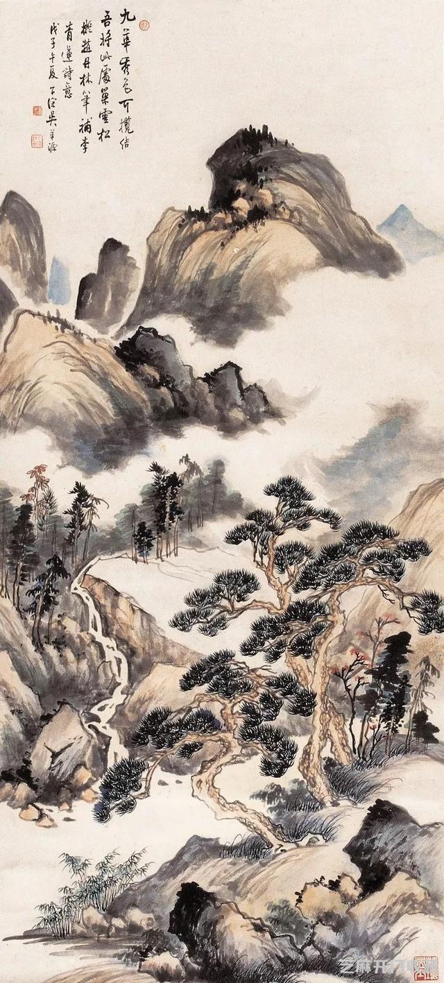 吴子深｜为中国美术史留下浓重的一笔（90幅）