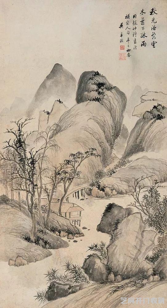 吴子深｜为中国美术史留下浓重的一笔（90幅）