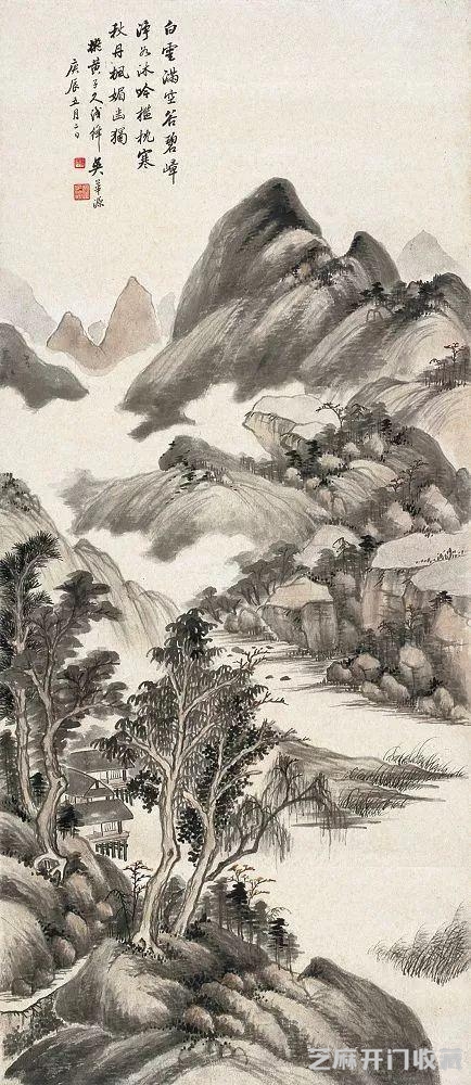 吴子深｜为中国美术史留下浓重的一笔（90幅）