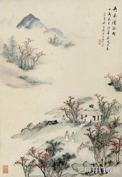 吴子深｜为中国美术史留下浓重的一笔（90幅）