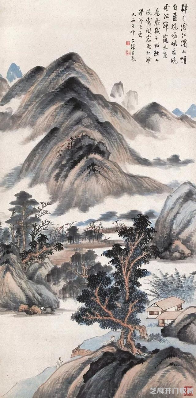 吴子深｜为中国美术史留下浓重的一笔（90幅）