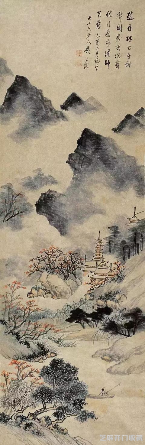 吴子深｜为中国美术史留下浓重的一笔（90幅）