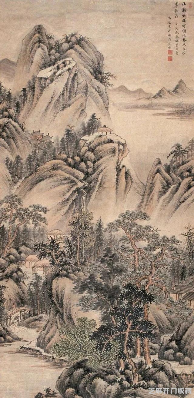 吴子深｜为中国美术史留下浓重的一笔（90幅）