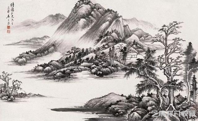 吴子深｜为中国美术史留下浓重的一笔（90幅）