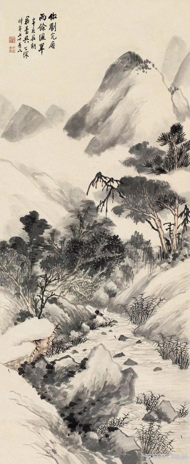 吴子深｜为中国美术史留下浓重的一笔（90幅）