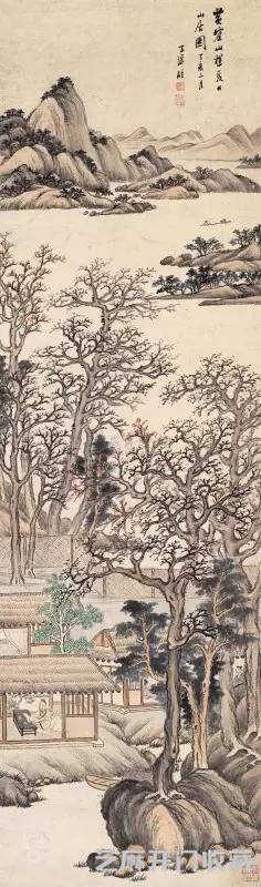 吴子深山水作品欣赏