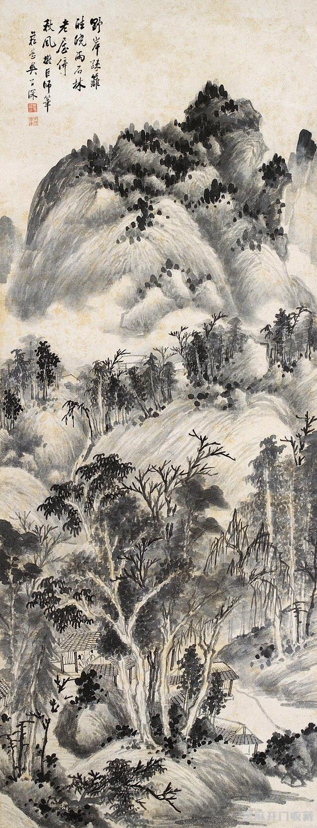 吴子深“江南四吴”笔墨欣赏