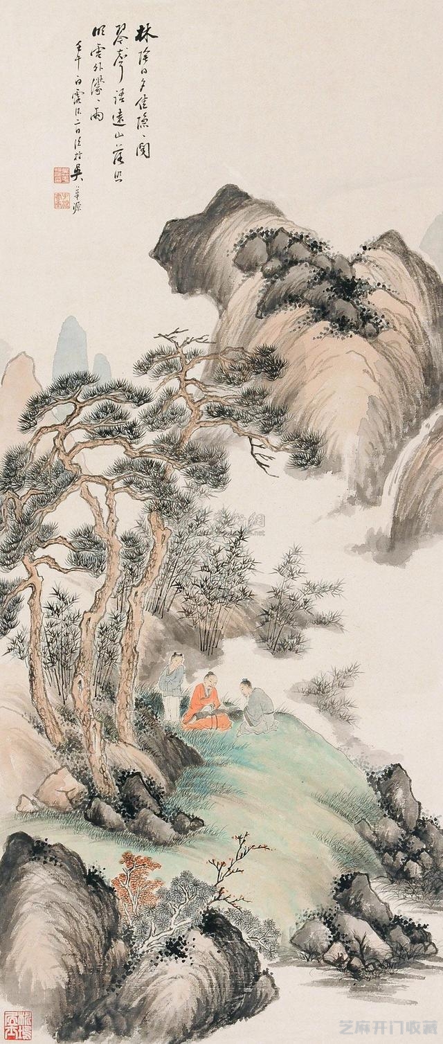 吴子深“江南四吴”笔墨欣赏