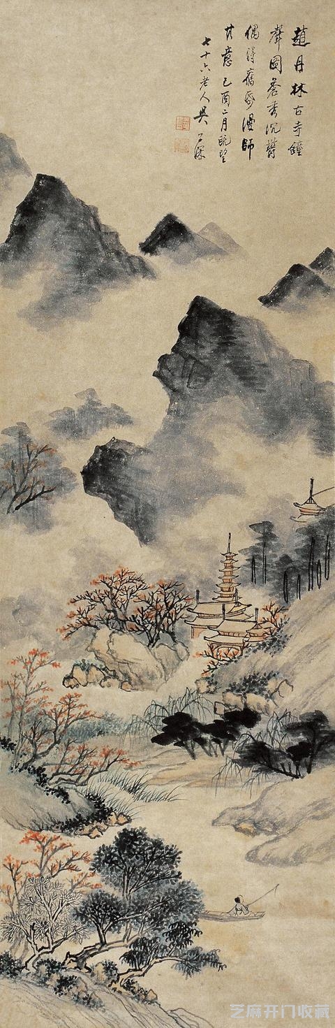 吴子深“江南四吴”笔墨欣赏