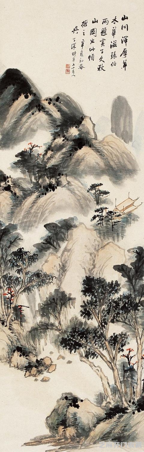 吴子深“江南四吴”笔墨欣赏