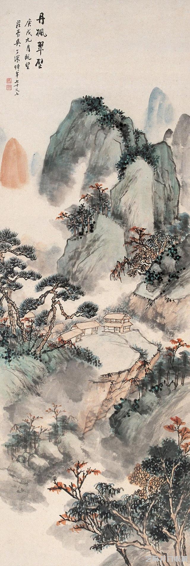 吴子深“江南四吴”笔墨欣赏