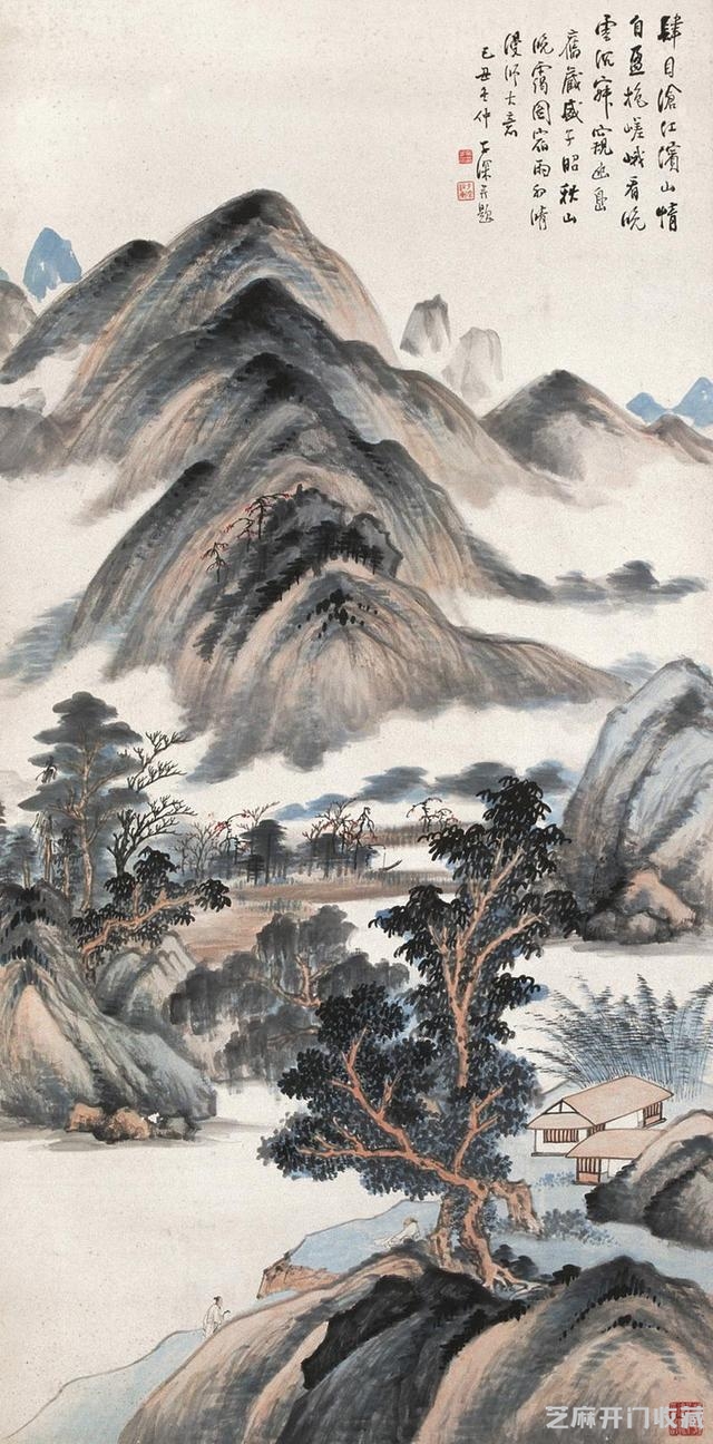 吴子深“江南四吴”笔墨欣赏