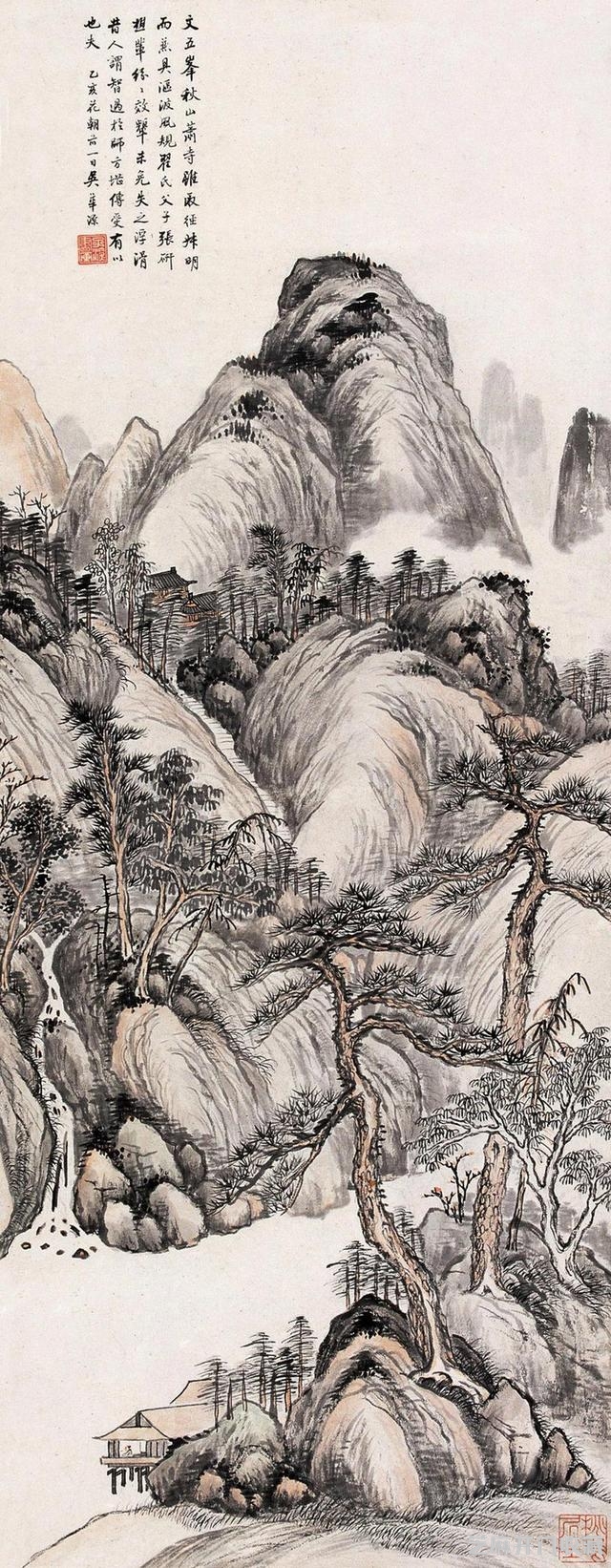 吴子深“江南四吴”笔墨欣赏