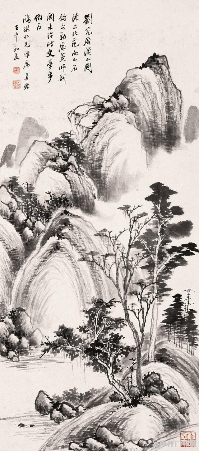 吴子深“江南四吴”笔墨欣赏