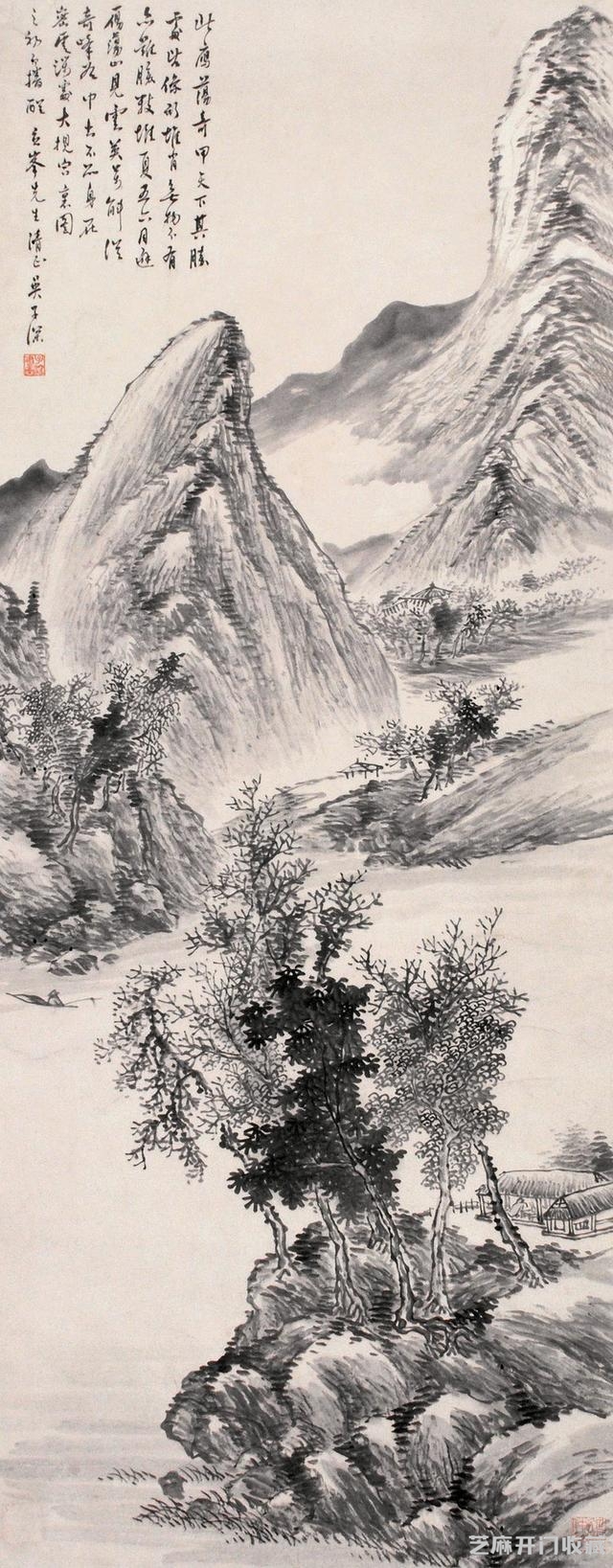 吴子深“江南四吴”笔墨欣赏