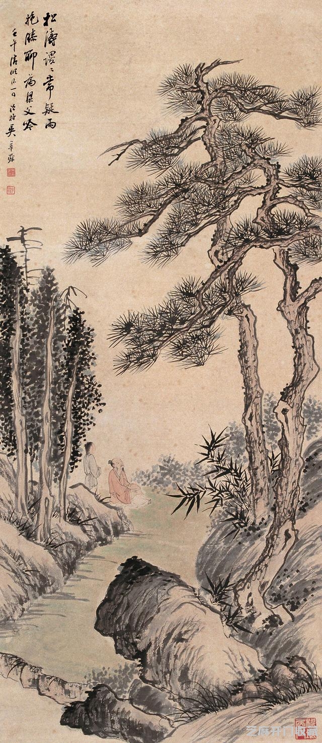 吴子深“江南四吴”笔墨欣赏