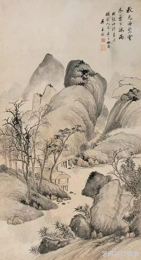 江南四吴之吴子深国画作品