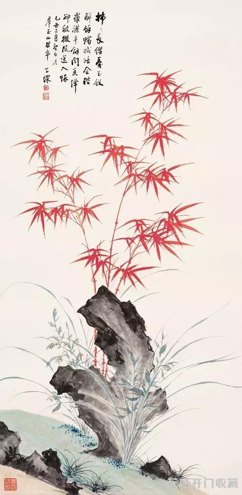 江南四吴之吴子深国画作品