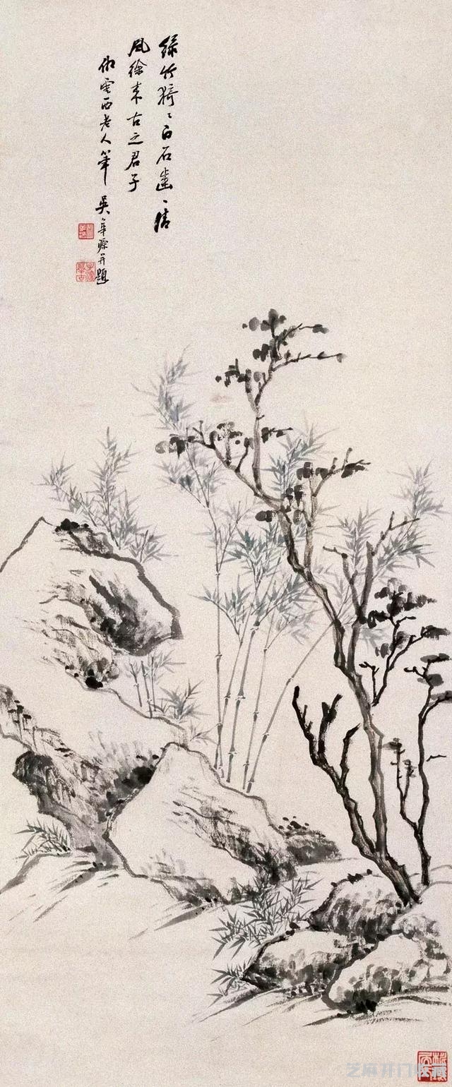 江南四吴之吴子深国画作品