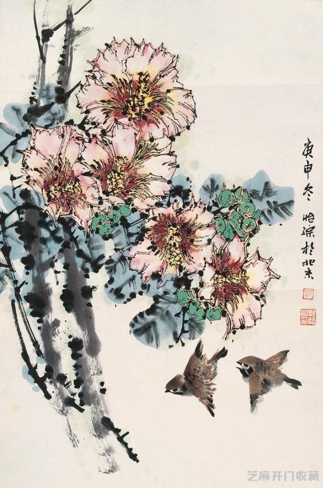 花鸟画大观——郭怡孮作品赏析