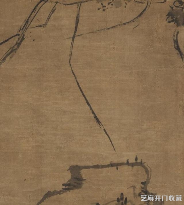 清 八大山人《竹石芦鸭图》作品鉴赏