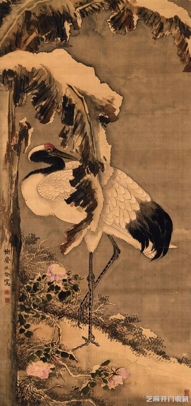 清 沈铨画选 百鸟图