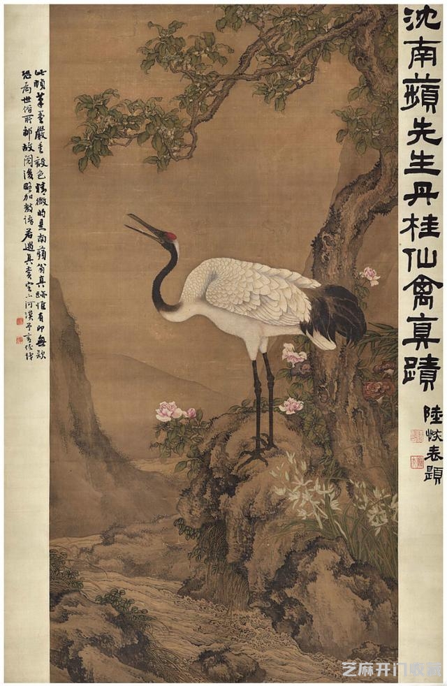 沈铨百鸟图与吕纪 边文进花鸟比较