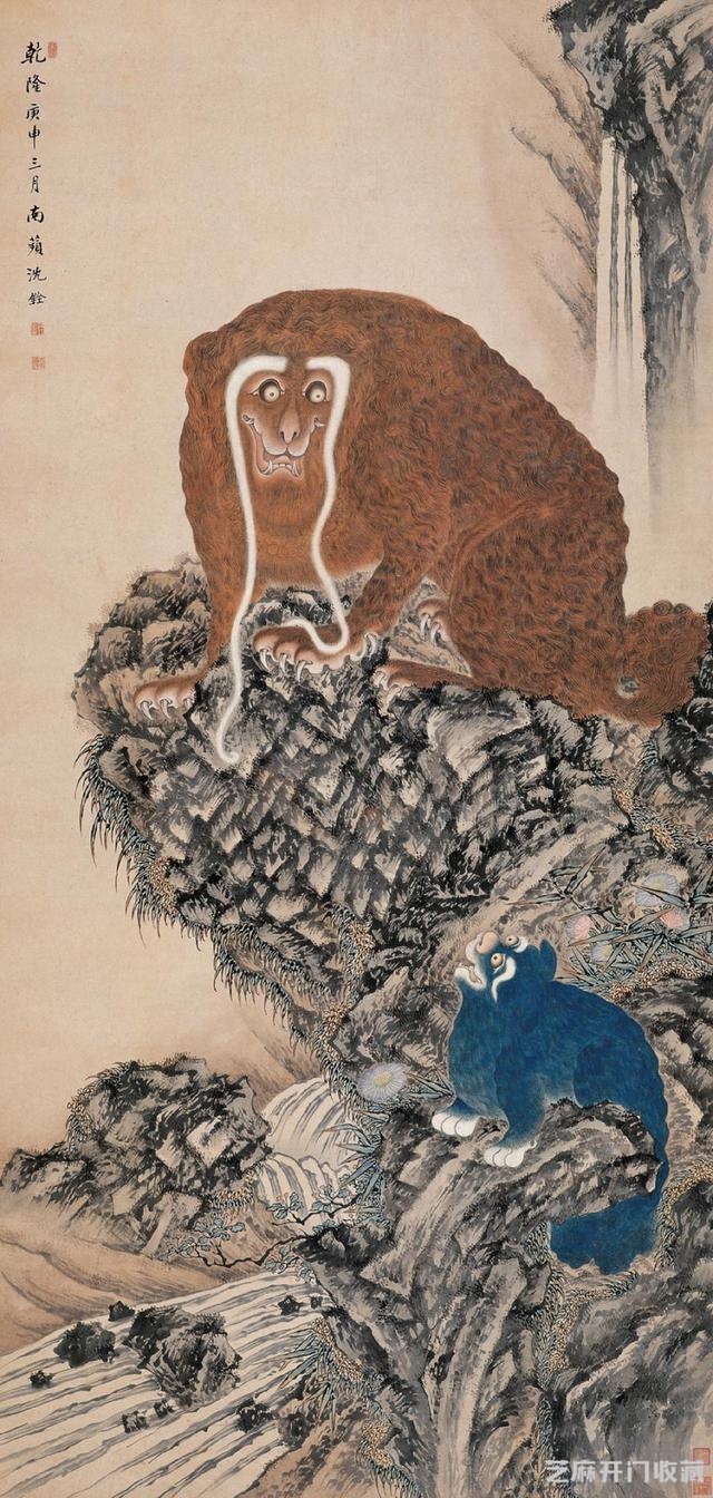 沈铨百鸟图与吕纪 边文进花鸟比较
