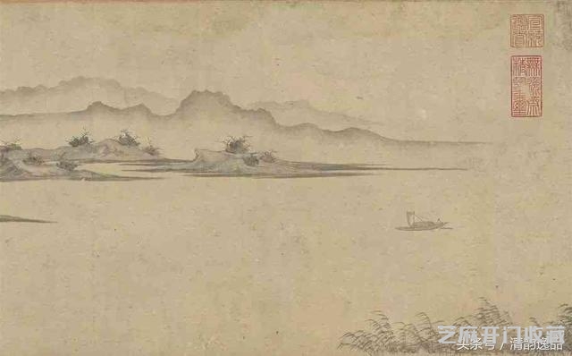 元赵孟頫《重江叠嶂图》台北故宫博物院藏