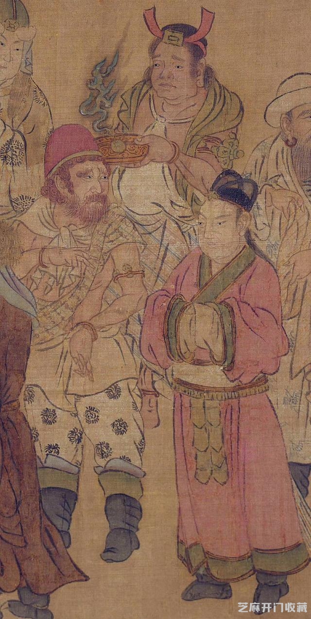 赵光辅的《蛮王礼佛图》
