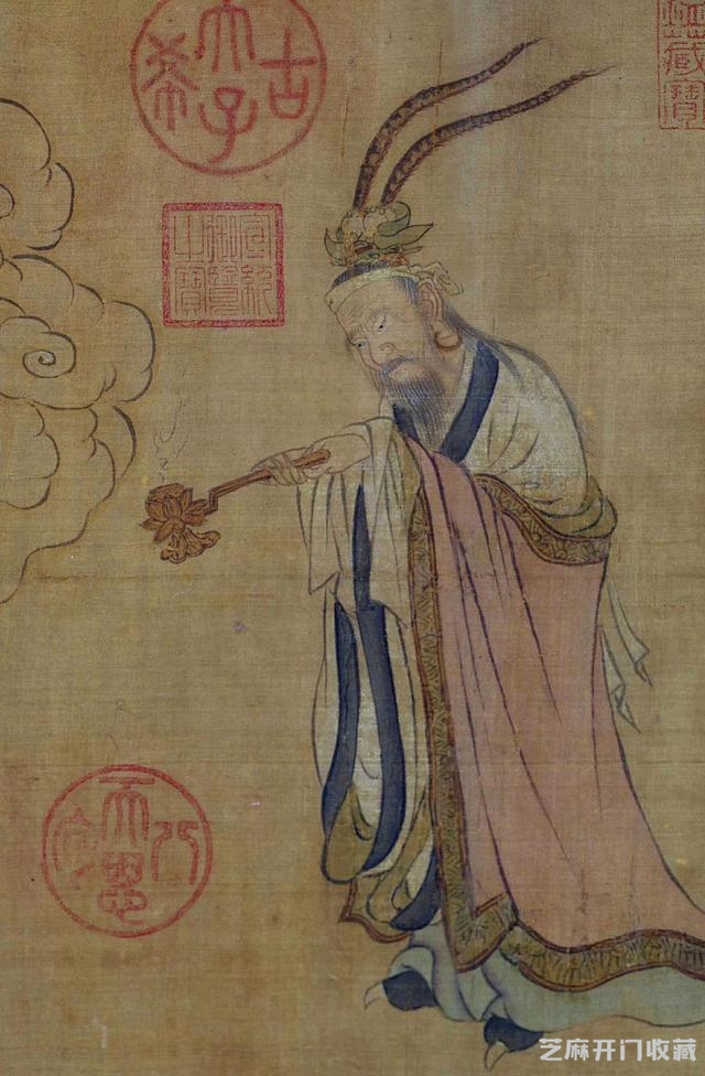赵光辅的《蛮王礼佛图》