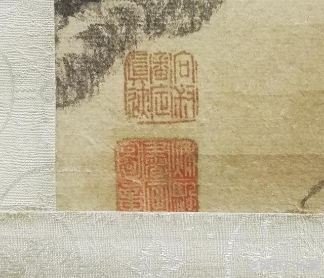 元 吴镇《山林幽隐图》
