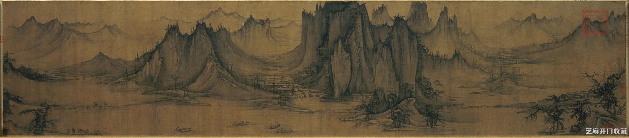 北宋山水大师燕文贵 屈鼎 许道宁画选
