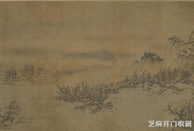 不一样的《千里江山图》，宋代江参《千里江山图》