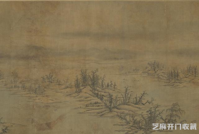 不一样的《千里江山图》，宋代江参《千里江山图》