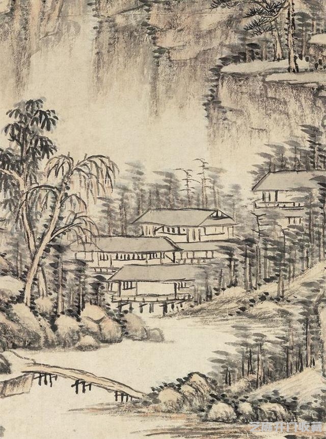 清 王原祁《浮峦暖翠图》作品鉴赏