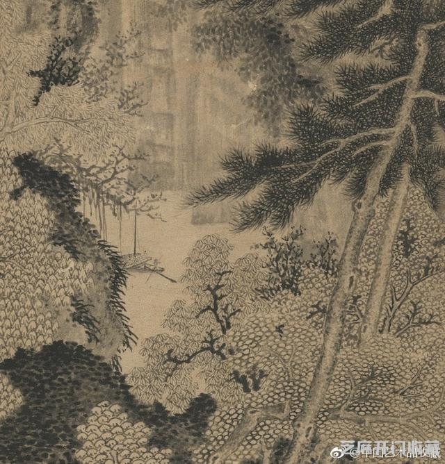 明 王绂《墨笔山水》
