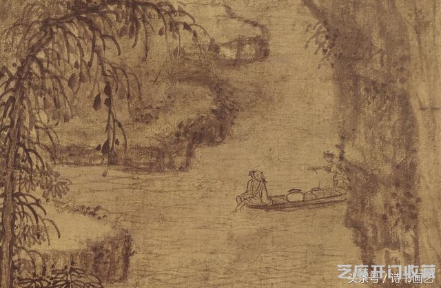 明 王绂《山亭文会》图