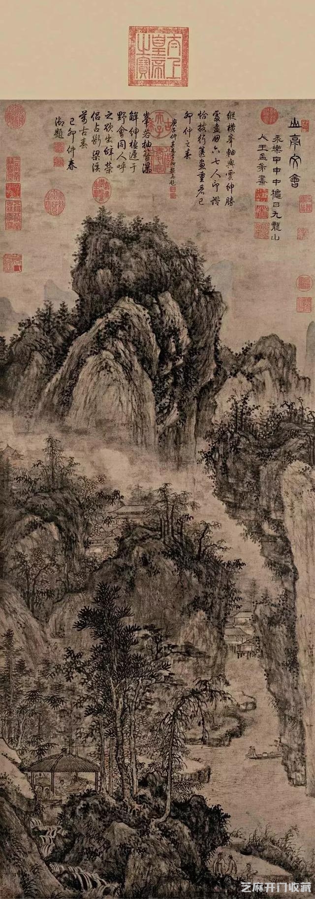 明代画家王绂国画作品