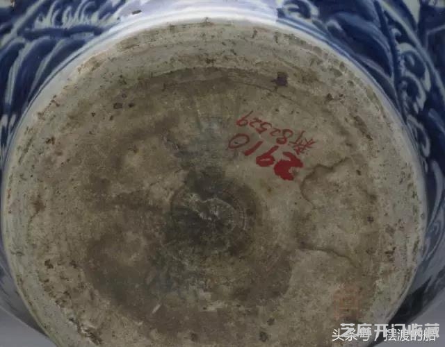 空白期青花瓷器