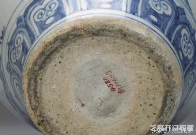 空白期青花瓷器