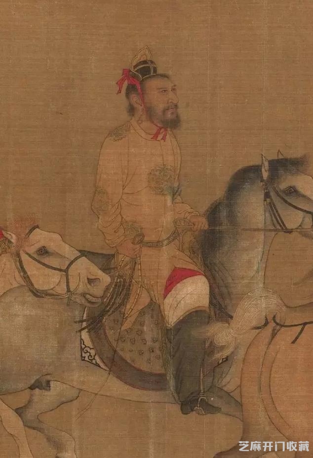 《宋人摹郭忠恕四猎骑图》赏析