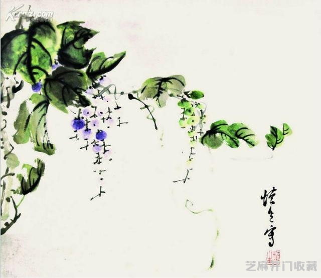 湖社画家汪慎生作品欣赏
