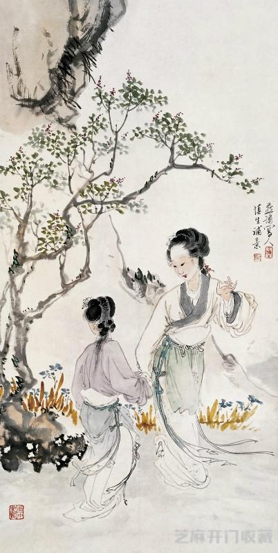 湖社画家汪慎生作品欣赏