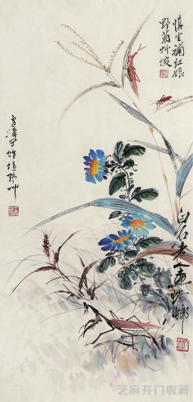 湖社画家汪慎生作品欣赏