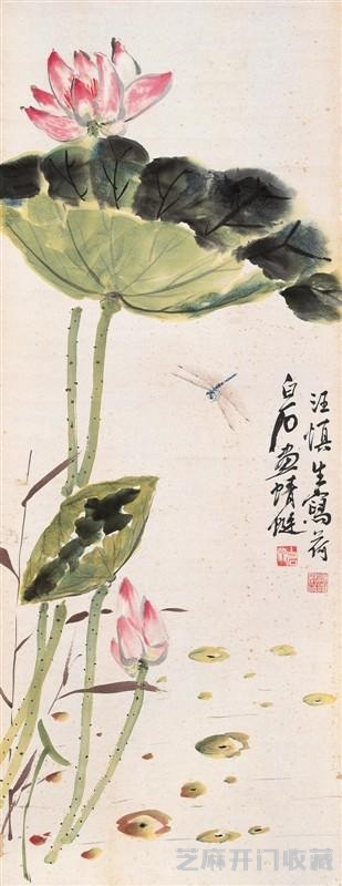 当代画家汪慎生花鸟画欣赏