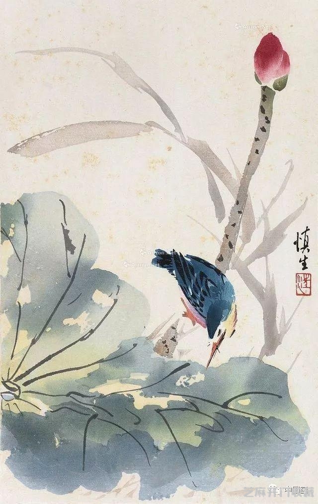 他画的花鸟画连张大千也甘拜下风——小写意花鸟画大师汪慎生